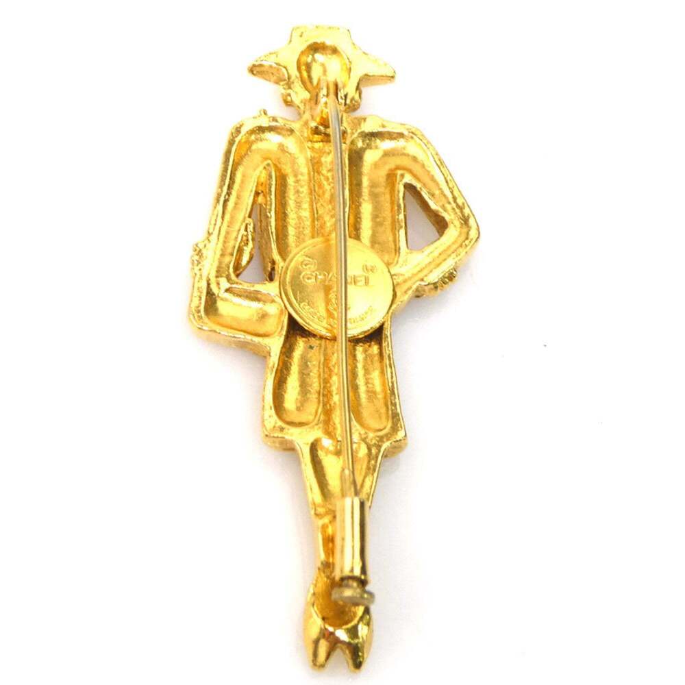 CHANEL Gold Brooch - Picture 3 of 5
